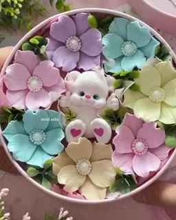 قالب سیلیکونی تدی لایکی