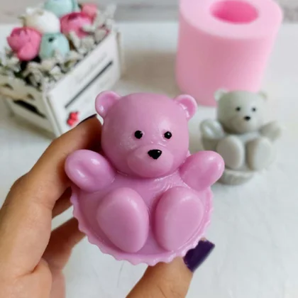 قالب کاپ کیک خرسی🦋