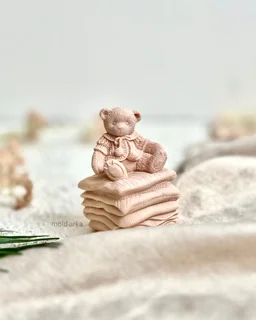 قالب سیلیکونی تدی بالشت دار
