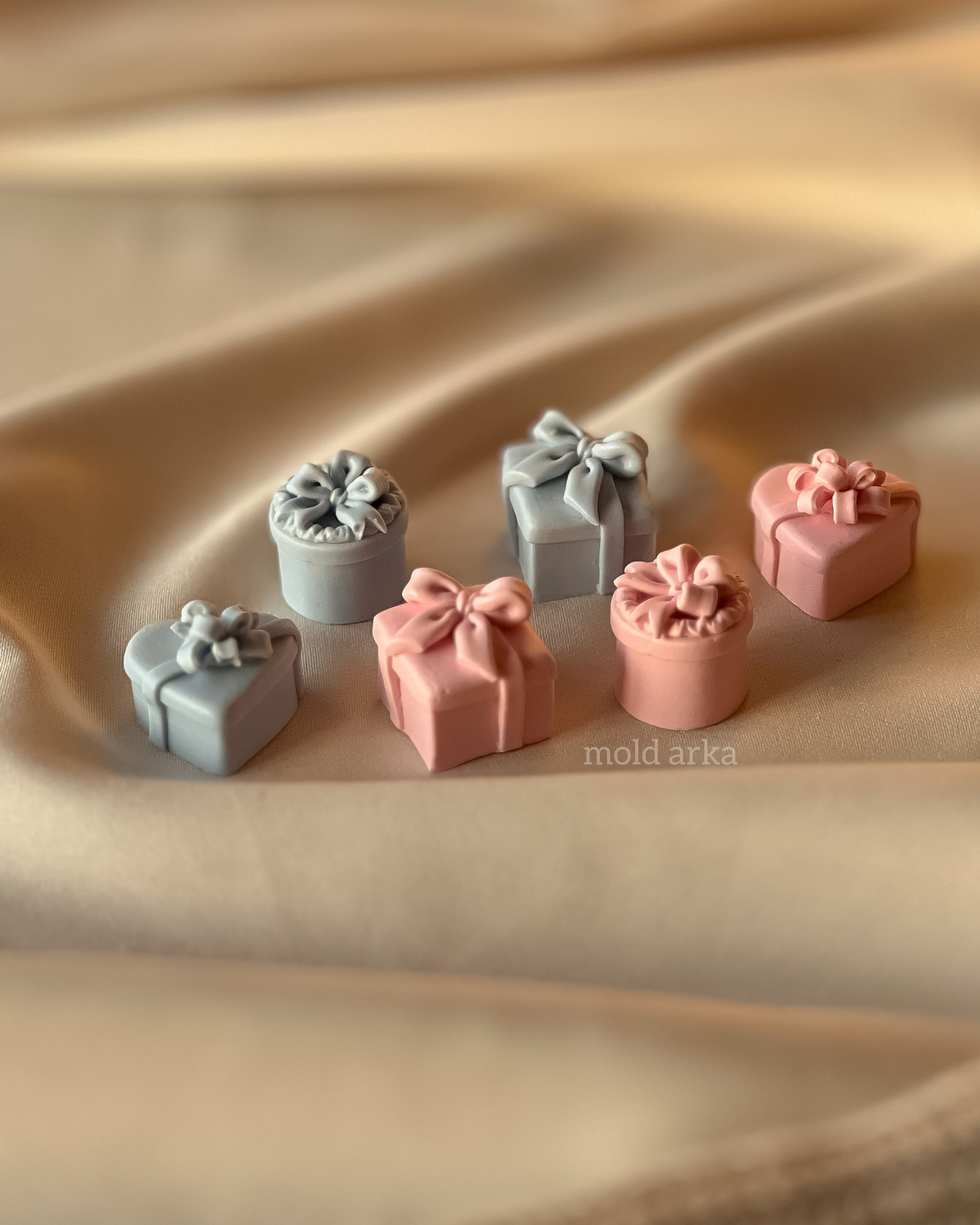 قالب سیلیکونی ست جعبه کادو