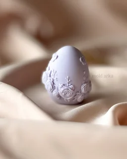 قالب سیلیکونی تخم مرغ گل و پروانه