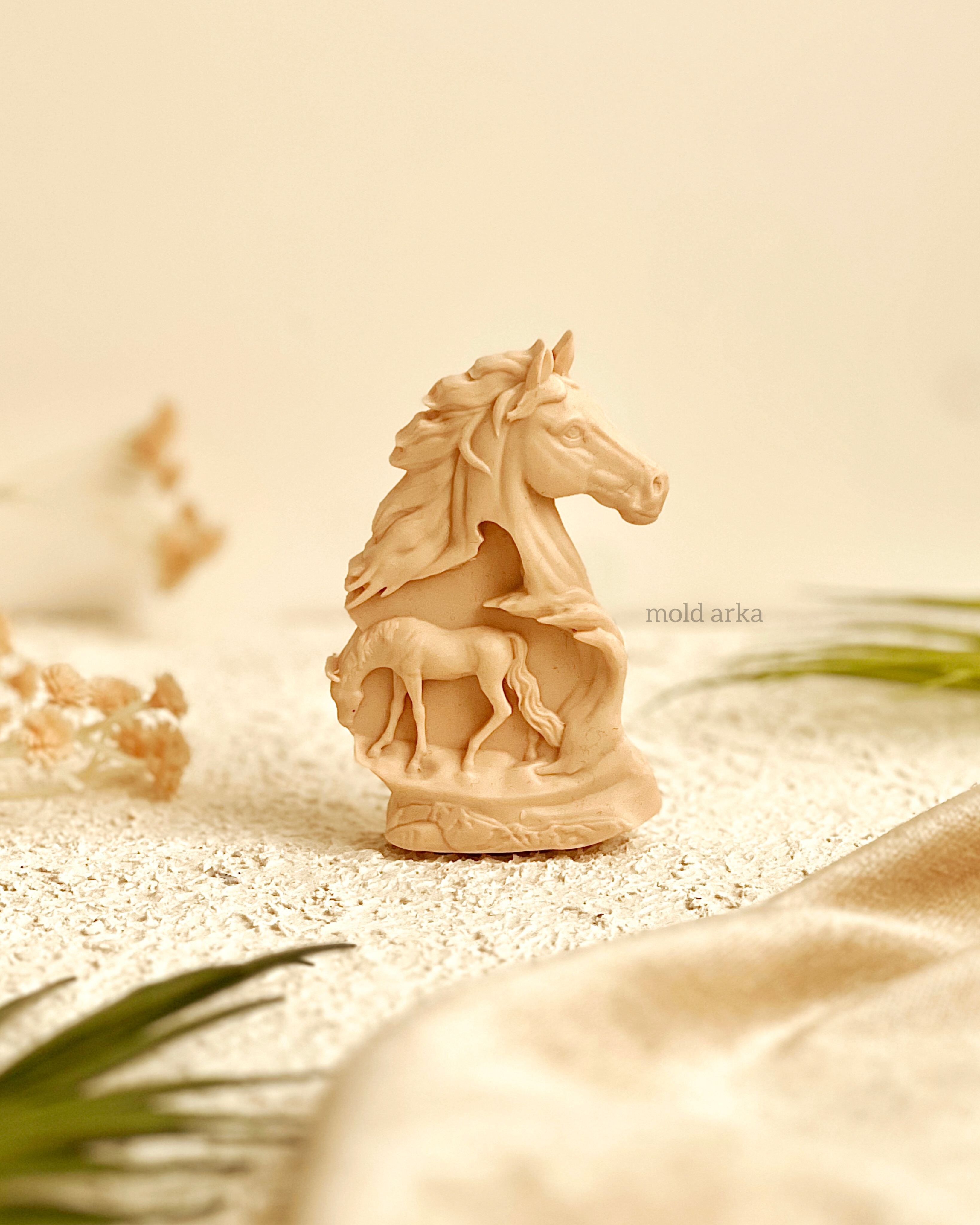 قالب سیلیکونی اسب دوتایی