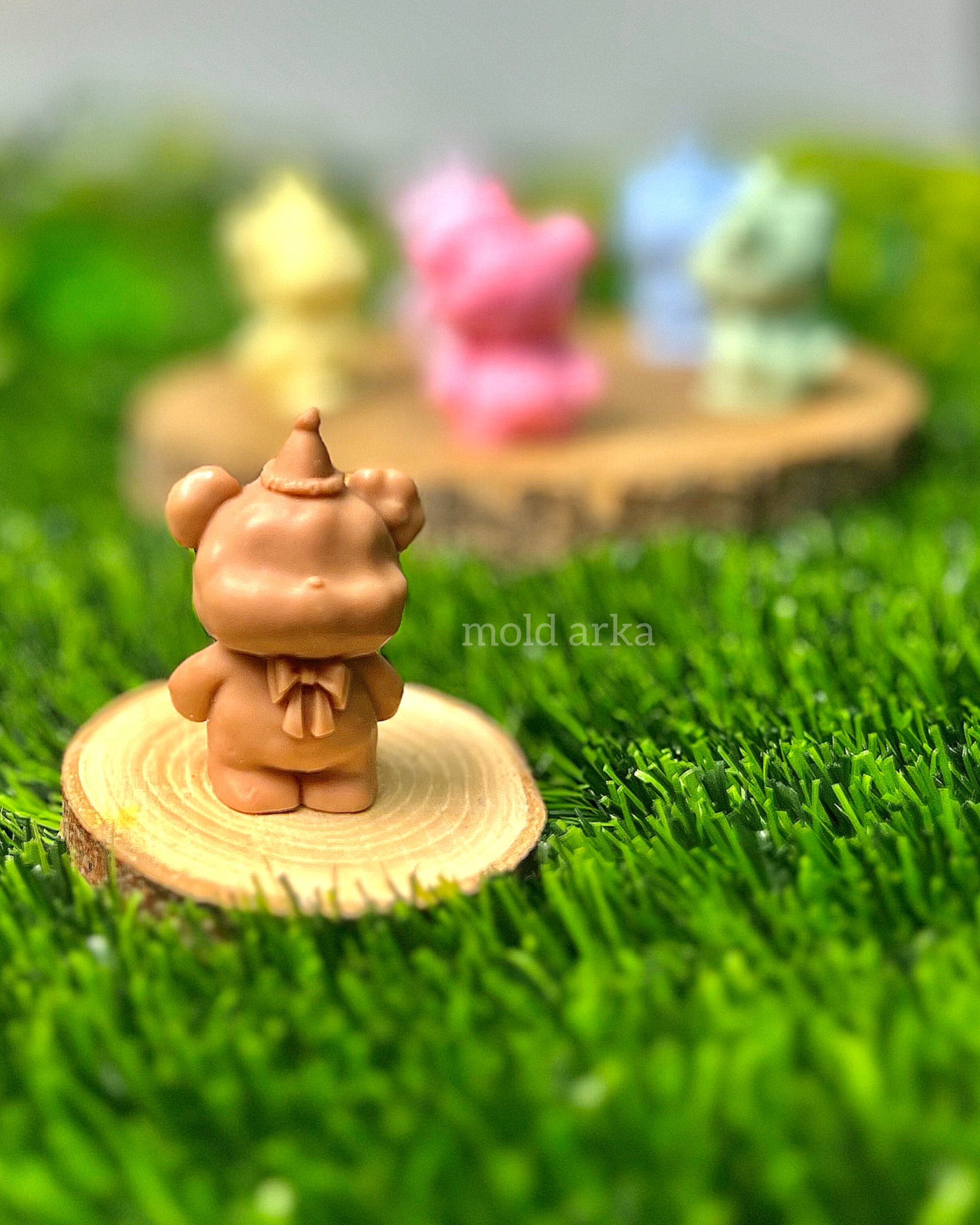 قالب سیلیکونی تدی تولد مینی