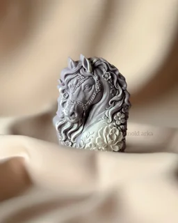 قالب سیلیکونی اسب گلدار