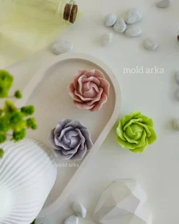 قالب سیلیکونی غنچه روسی پیچی