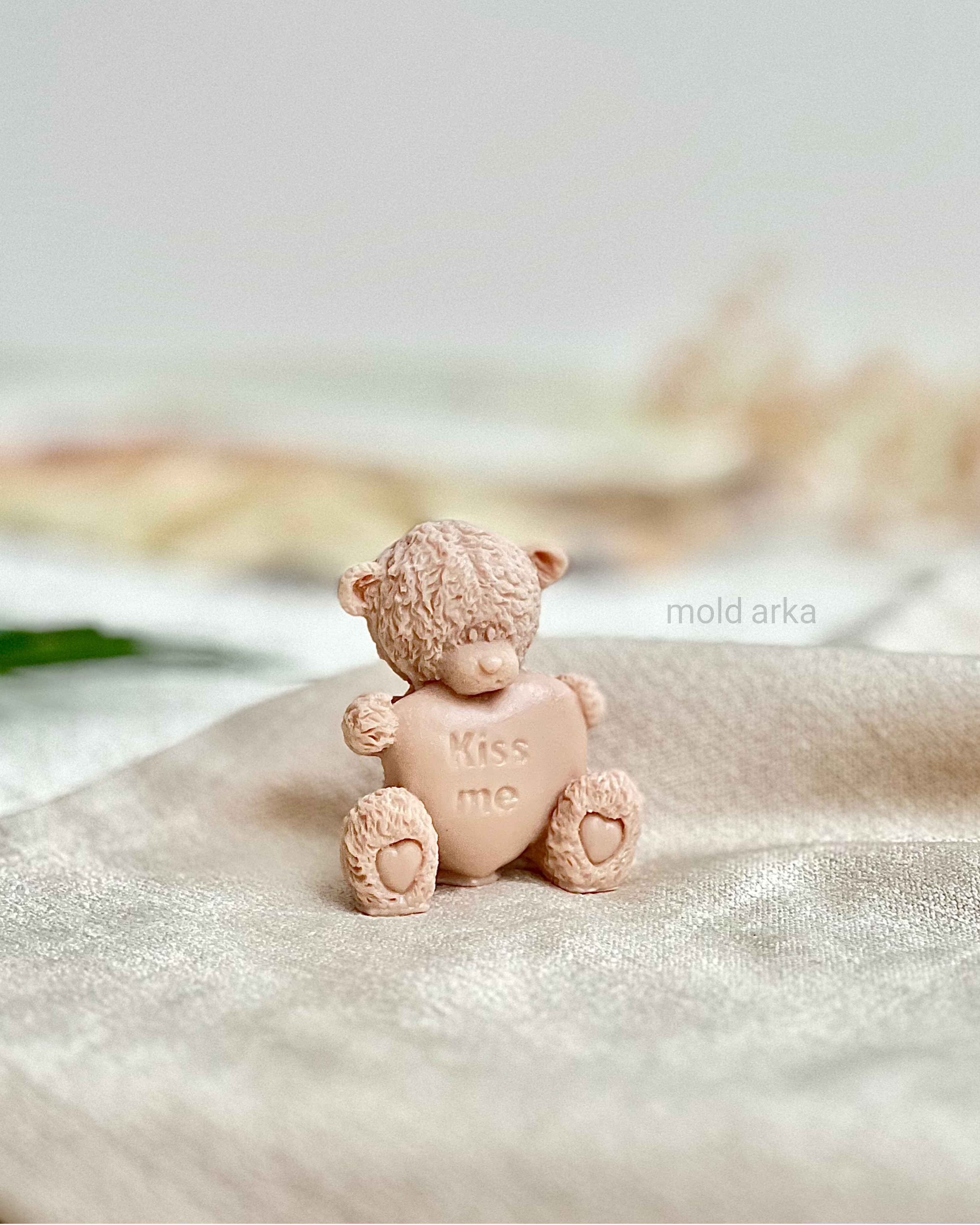 قالب سیلیکونی تدی kiss me