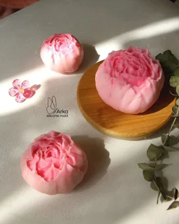 قالب گل پیونی