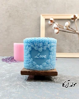 قالب استوانه گلدار🦋