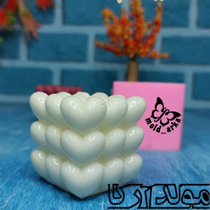قالب روبیک قلبی🦋