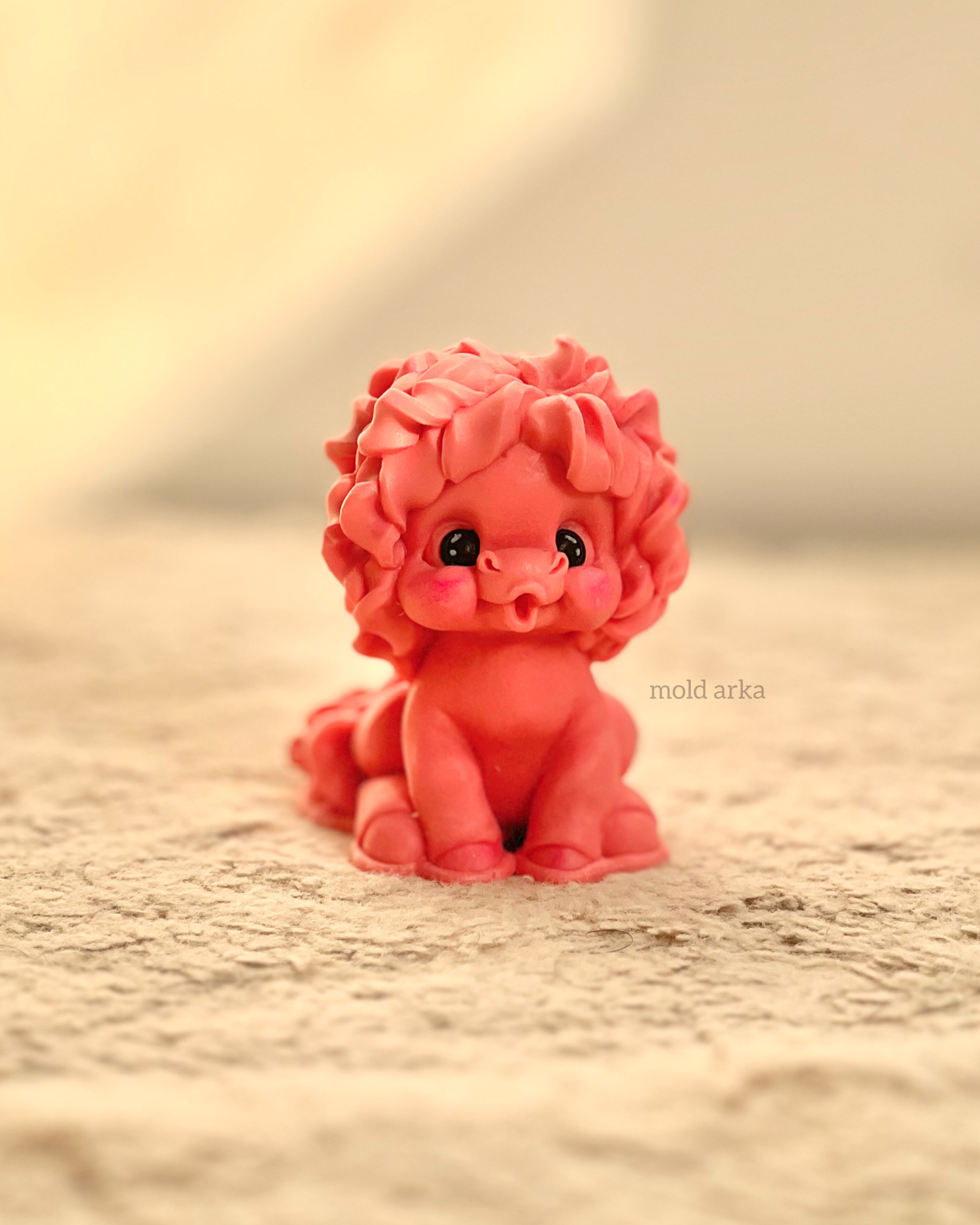 قالب سیلیکونی اسب تک شاخ فرفری( بدون شاخ)