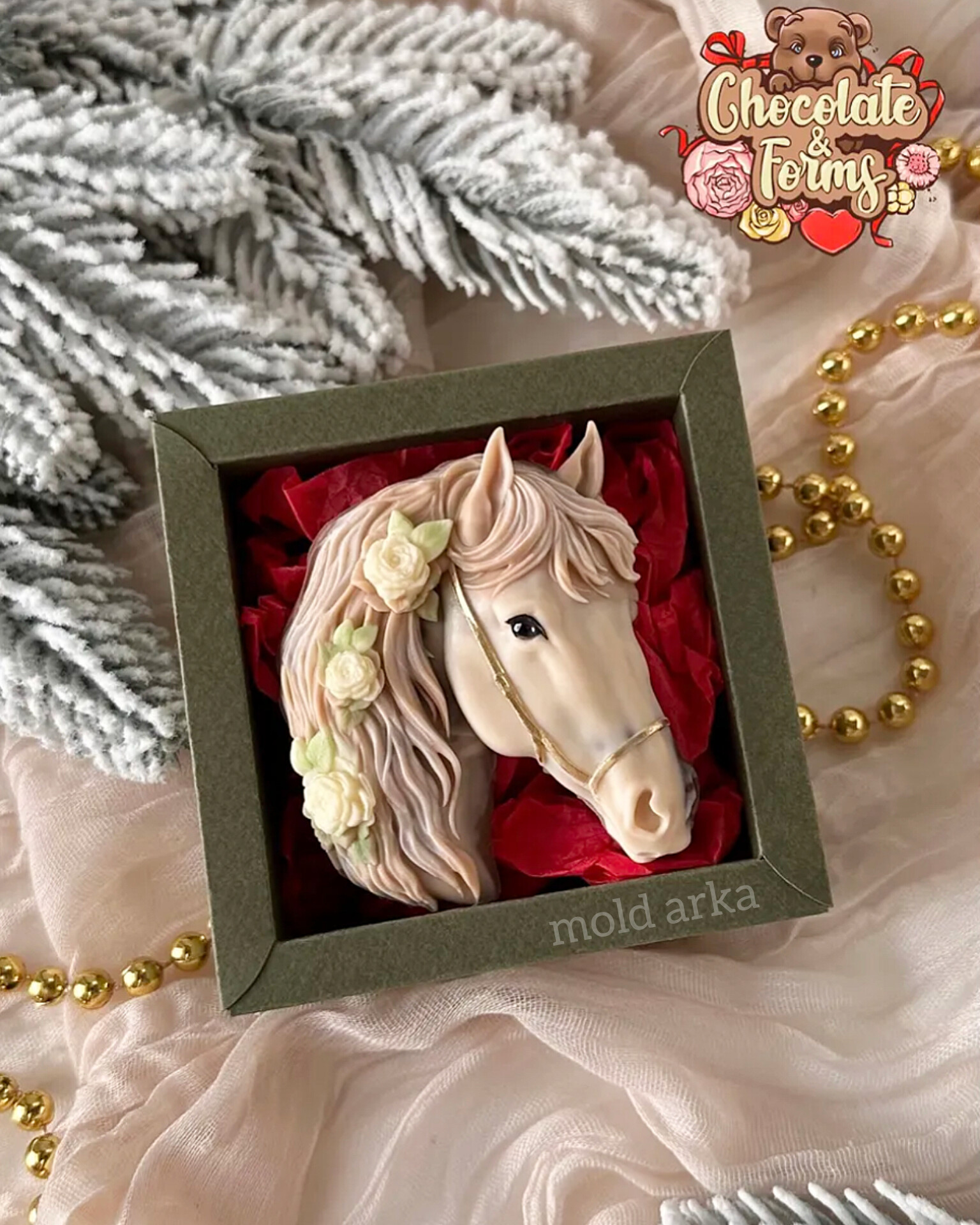 قالب سیلیکونی اسب کد ۱۲