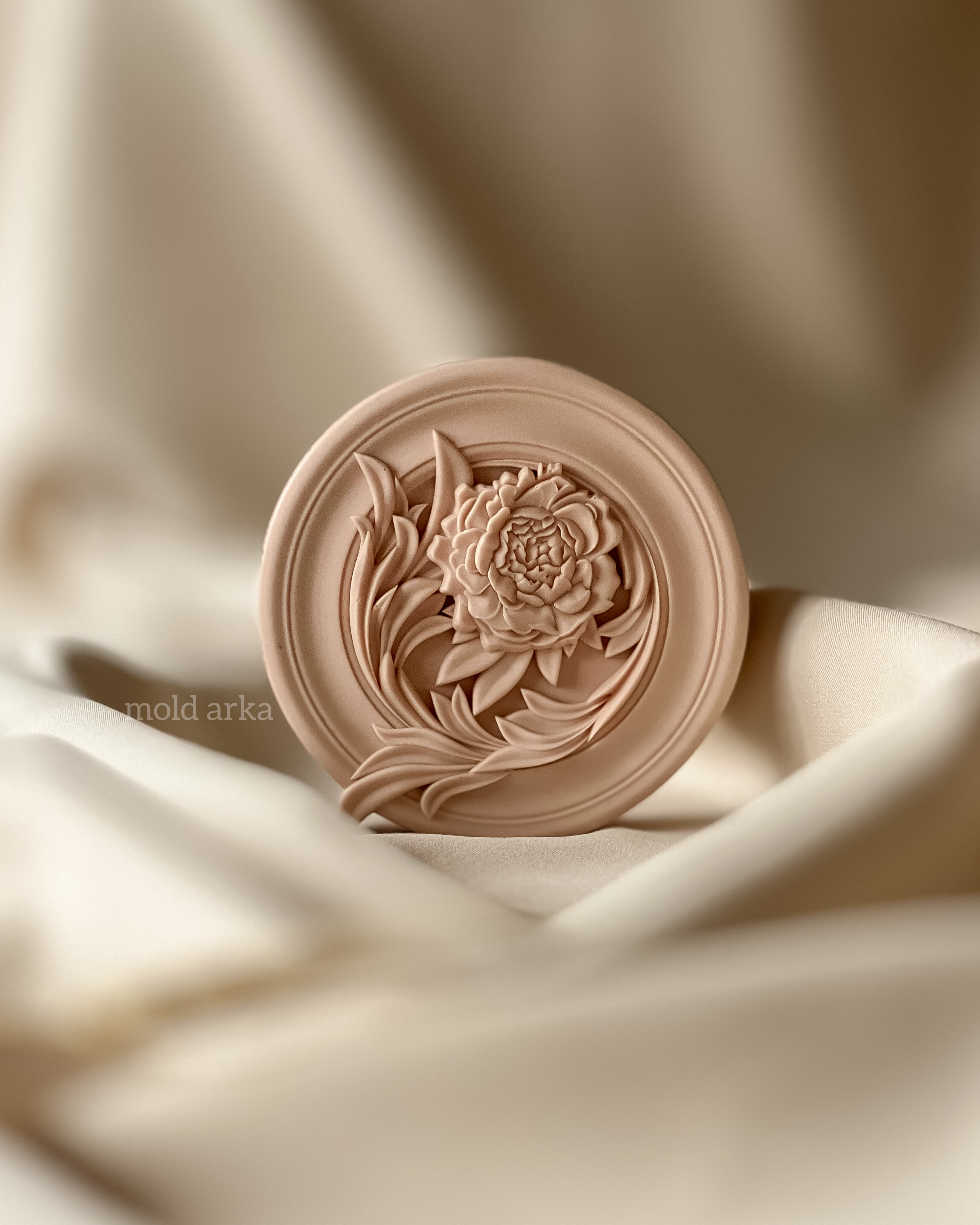 قالب سیلیکونی سکه گل