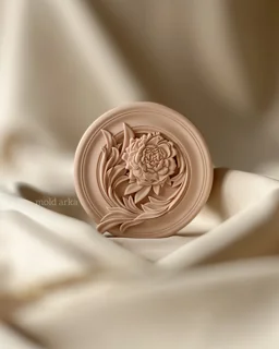 قالب سیلیکونی سکه گل