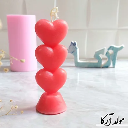 قالب استوانه قلب🦋