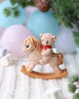 قالب سیلیکونی تدی راکر