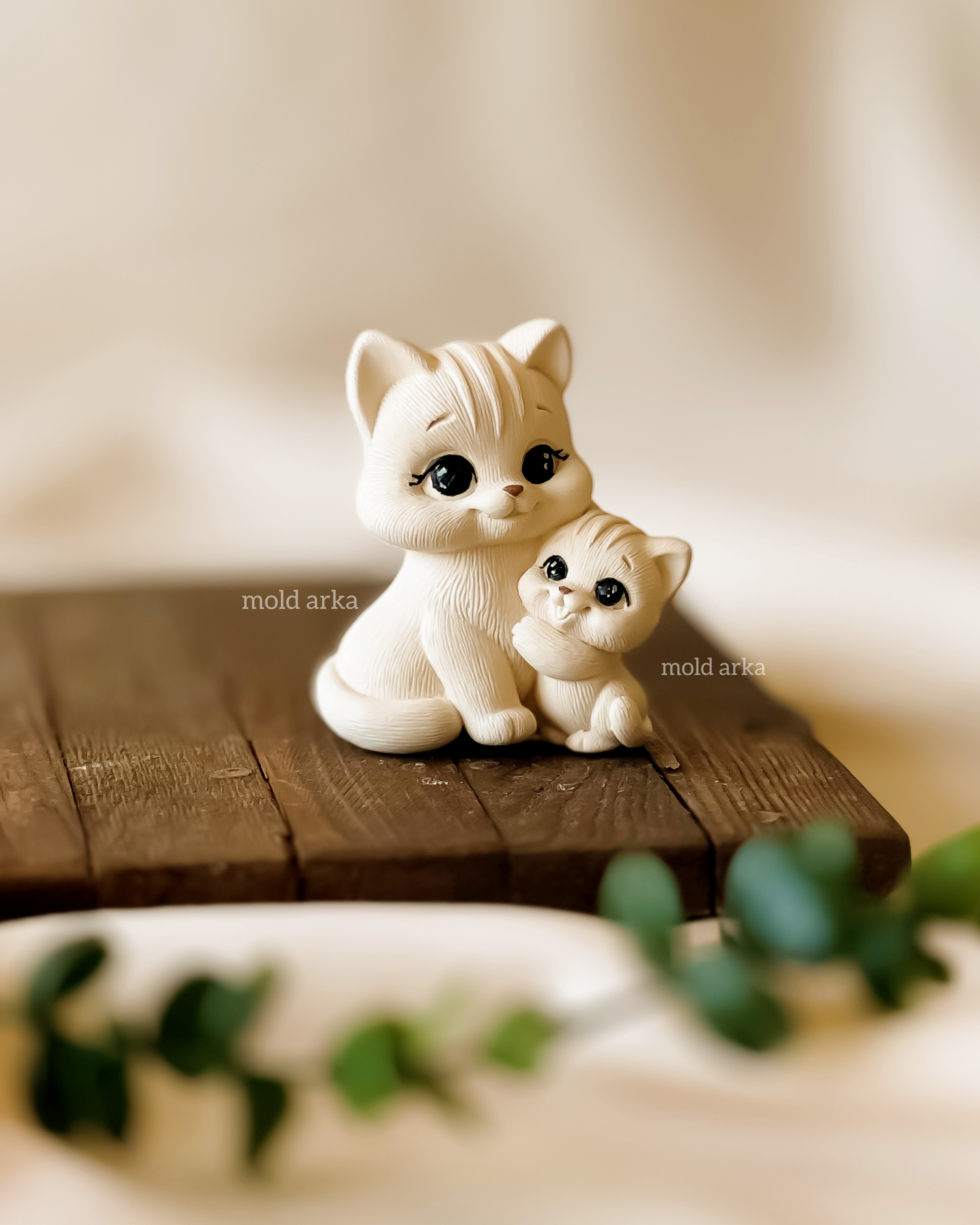 قالب سیلیکونی گربه و بچه